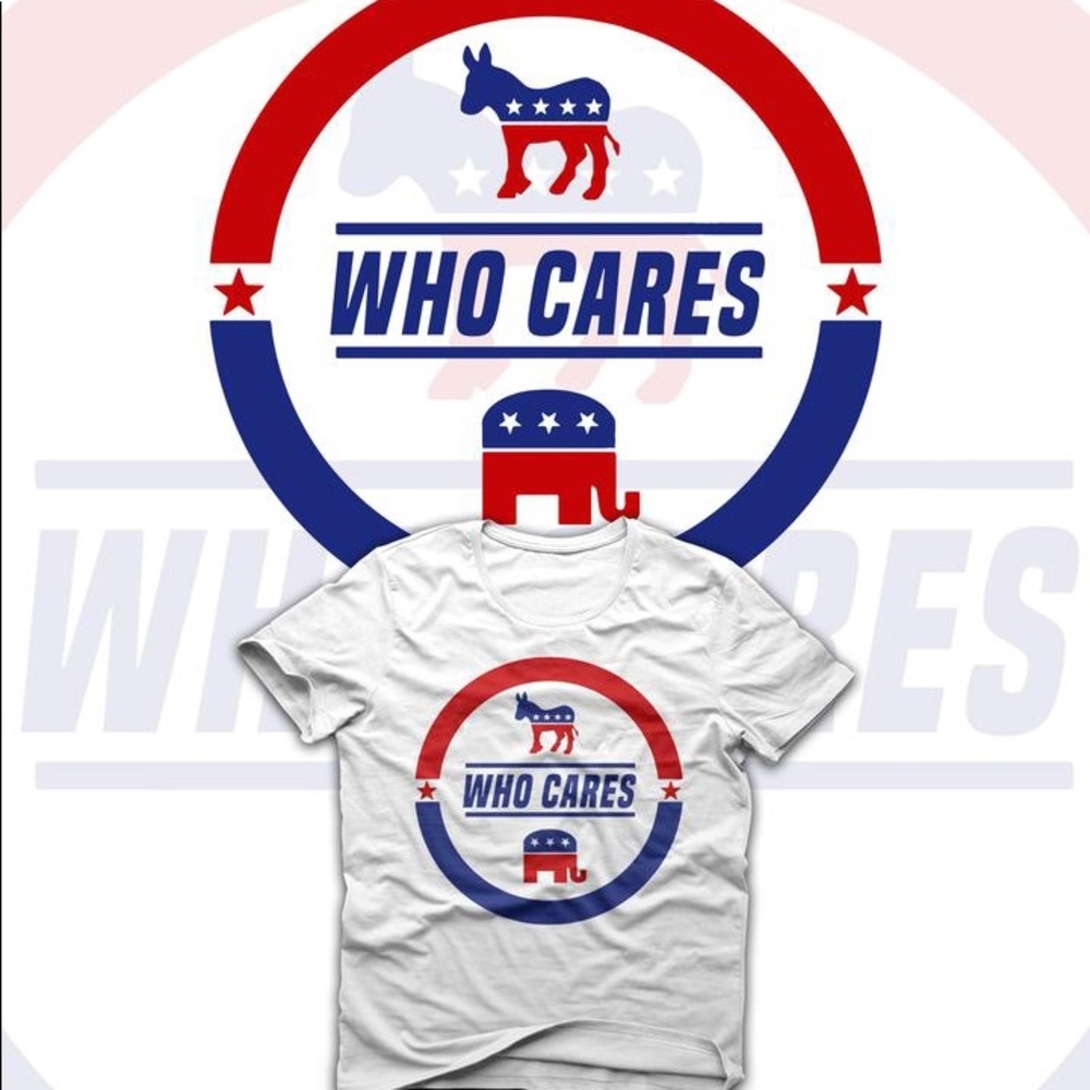 "Who Cares" Political Tee - Unisex Short Sleeve